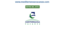 Tablet Screenshot of mediterraneavacanze.com